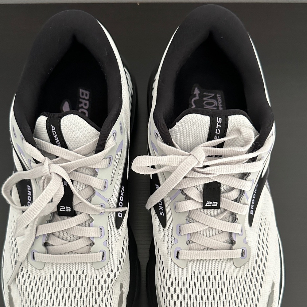 Brooks Adrenaline GTS 23 Gray/Black/Purple - Picture 9 of 9